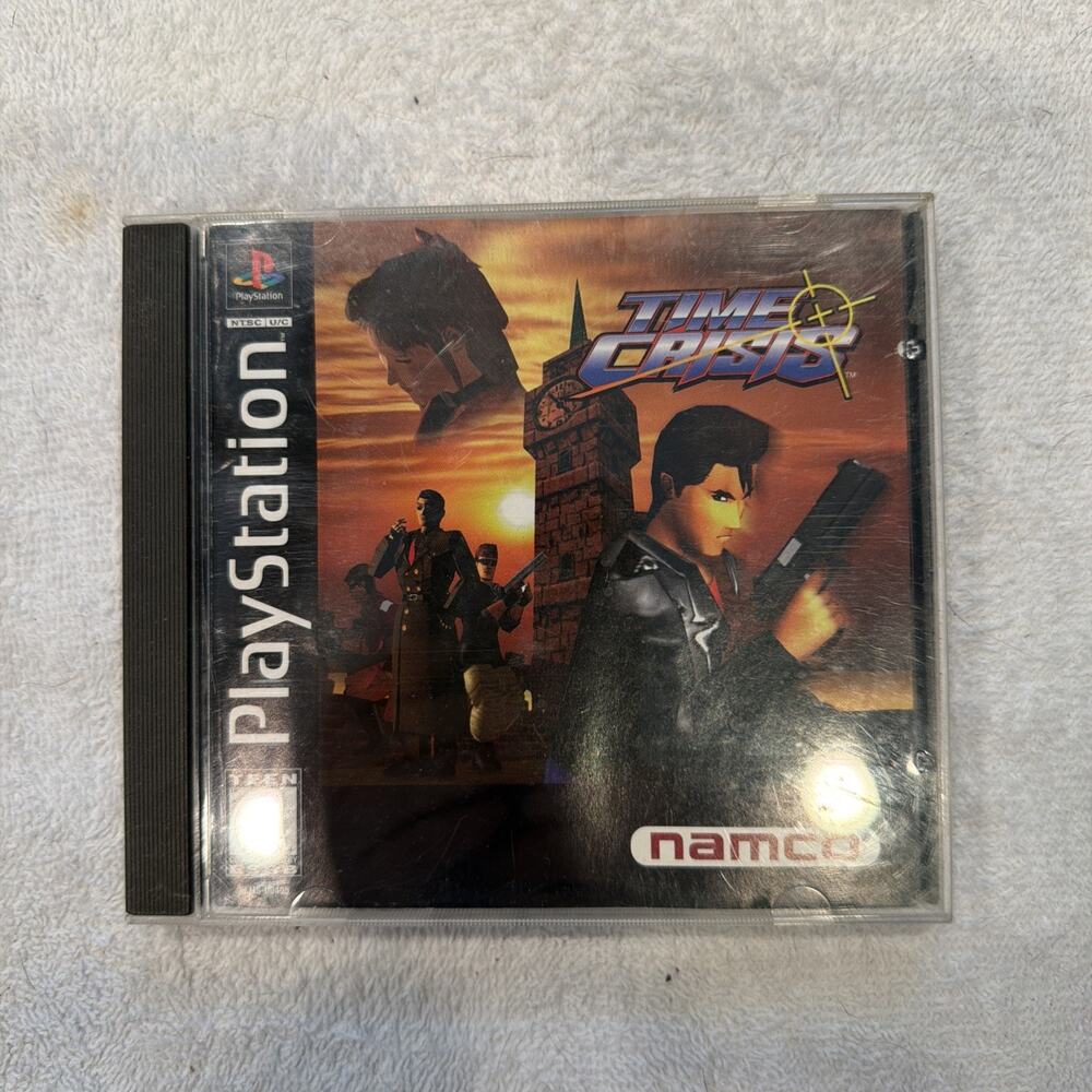 Time Crisis for Sony PlayStation PS1 - COMPLETE - VERY GOOD